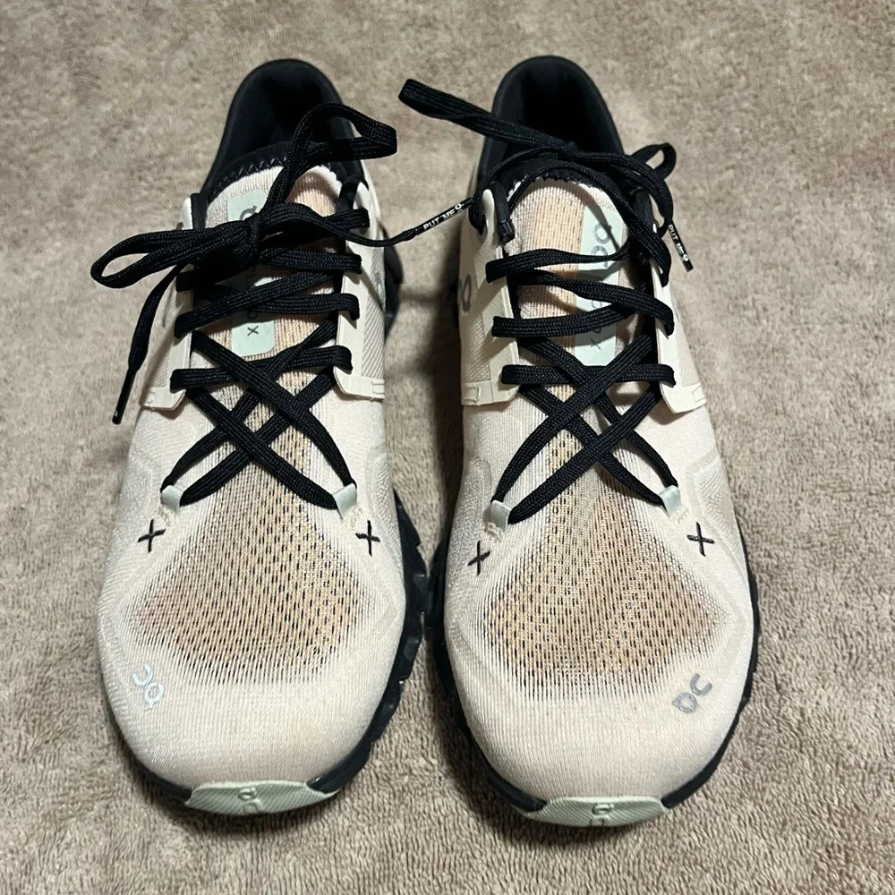On Cloud X Shoes Womens Size 9 Fawn Magnet Running Sneakers CloudTec Athletic - Picture 1 of 6
